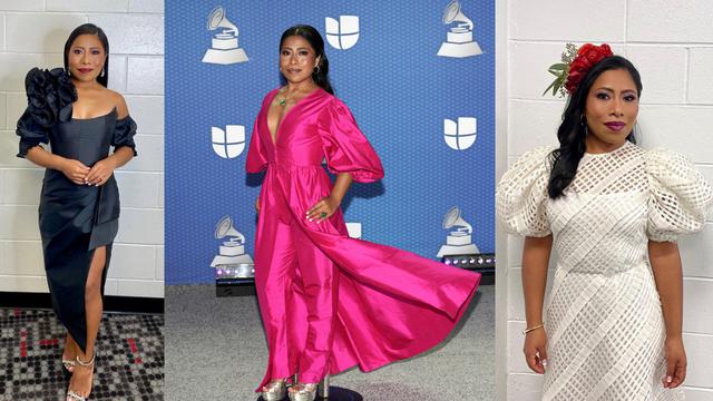 Yalitza Aparicio deslumbró en la premiación de los Latin Grammy con seis cambios de atuendo. Recorre esta galería y descubre los detalles de cada uno de ellos. (Fotos: IG @sophielopez/ AFP)
