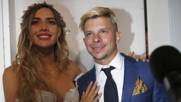 Korina Rivadeneira y Mario Hart defendieron así polémica boda
