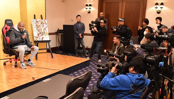 Floyd Mayweather peleará este 31 de diciembre en Japón y ganará 9 millones por minuto. (Foto: AFP)
