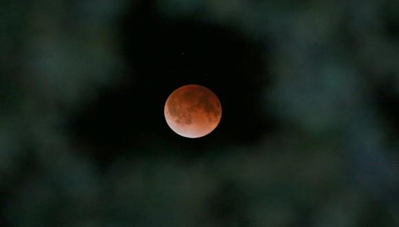 Eclipse lunar que se vio en las Américas duró unos 78 minutos