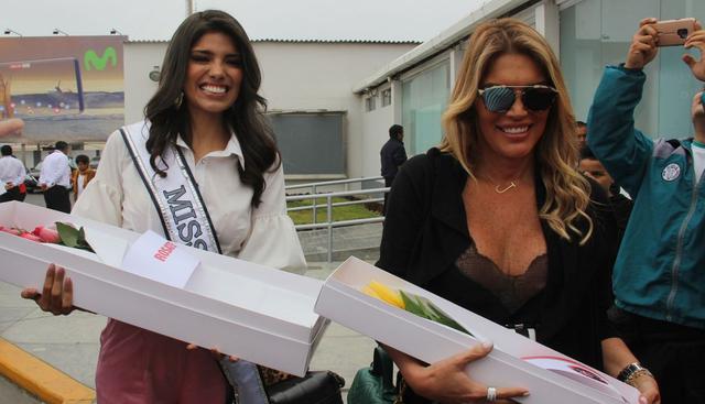 Anyella Grados se reunió con Jessica Newton tras perder la corona del Miss Perú 2019. (Foto: GEC)