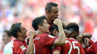 Bayern Múnich ganó 3-0 al Darmstadt y es líder de la Bundesliga