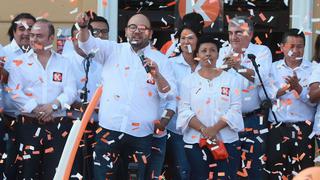 Diethell Columbus dice que no abandonará la justa electoral en Lima