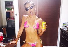 Miley Cyrus se burla del desnudo de Justin Bieber en Instagram | FOTO