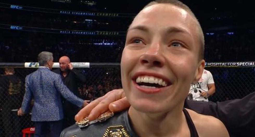 Rose Namajunas noqueó a Joanna Jedrzejczyk y es campeona Paja | Foto: Captura