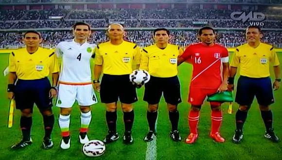 Perú vs. México: Carlos Lobatón fue el capitán de la selección