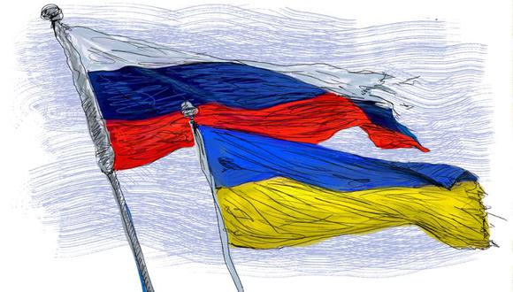 "La crisis se inició el 30 de marzo del 2012, cuando el Gobierno Ucraniano negoció con la Unión Europea un conjunto de acuerdos políticos y económicos de asociación que levantaron temores en Moscú respecto a una futura adhesión de Ucrania a la OTAN". (Ilustración: Giovanni Tazza)