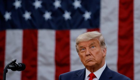 El presidente Donald Trump aún no concede la derrota en las elecciones y continúa dilatando el resultado final con demandas legales. REUTERS/Carlos Barria