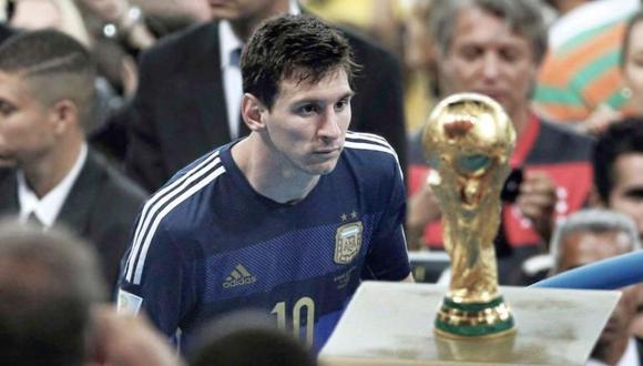 Messi quedó segundo con Argentina en el Mundial Brasil 2014. (Foto: Getty Images)