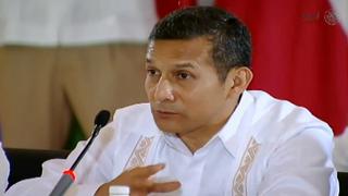 Humala: "Mientras hablan del Mundial, Perú gana en vóley playa"