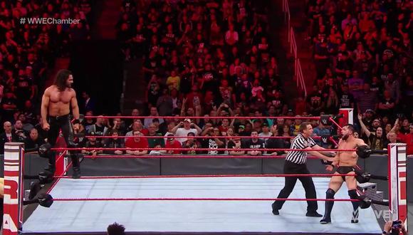 Entre Seth Rollins y Finn Bálor saldrá el último participante de WWE Elimination Chamber. (Foto: Twitter)