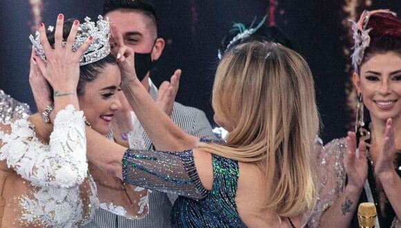 ¿Gisela Valcárcel empujó a Milena Zárate cuando coronaba a Korina Rivadeneira en “Reinas del Show”? (Foto: GV Producciones)
