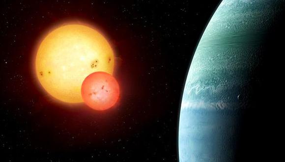 Astrónomos descubren un nuevo planeta que orbita dos soles