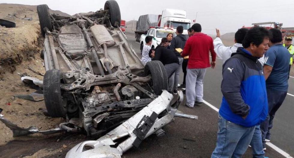 Ocurrieron en las carreteras del país durante los feriados por Semana Santa, informó la Dirección de Protección de Carreteras de la Policía Nacional del Perú. (Foto: Andina)