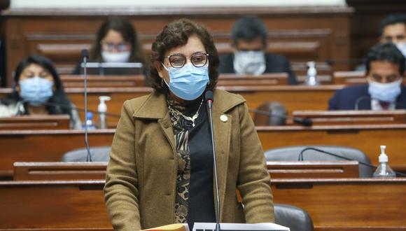 Silvia Monteza, presidenta de la Comisión de Economía, indicó que el Decreto Supremo que regula la tercerización es inconstitucional. (Foto: Congreso)