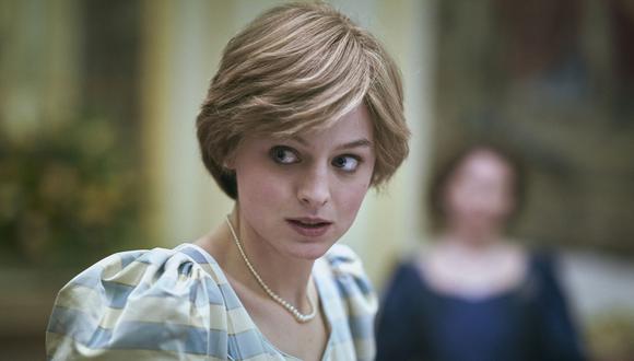 Emma Corrin en el rol de la Princesa Diana de Gales, cuyos conflictos son parte fundamental en "The Crown" temporada 4. (Fotos: Netflix)