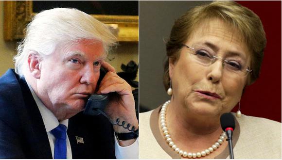 Trump llamó a Bachelet y hablaron sobre la crisis en Venezuela