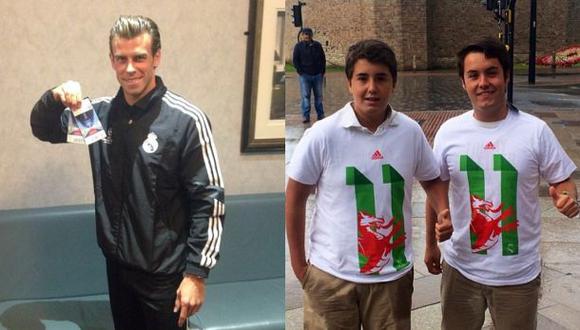 Gareth Bale hizo realidad el sueño de dos niños españoles