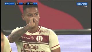 ¡Golazo! Cabanillas y la gran volea para el 1-1 en el Universitario vs. Alianza Lima | VIDEO