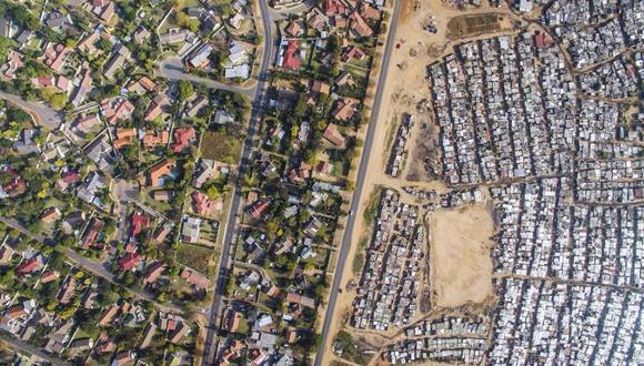 Johanesburgo, Sudáfrica. (Foto: JOHNNY MILLER vía BBC)