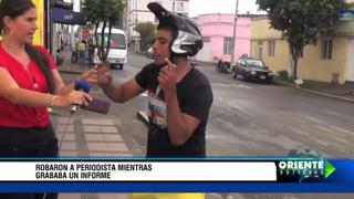 YouTube: Periodista fue asaltada en pleno reporte en Colombia