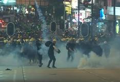 Hong Kong: Policía lanza gas contra manifestantes que desafiaron a China
