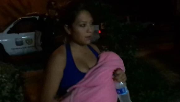 Piura: joven madre intentó lanzar a su bebe al río