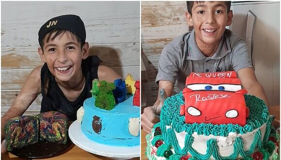 La historia de Joaquin, el niño que superó un grave accidente y sueña con abrir su propia pastelería. (Foto: @joaquinn5084 / Instagram)