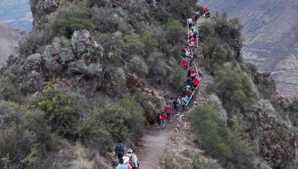 Camino Inca cerrará en febrero por trabajos de mantenimiento