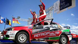 Nicolás Fuchs ganó el Rally de Grecia y sueña con el título mundial