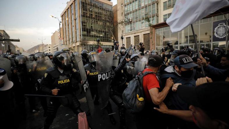 ‘La Toma de Lima’ EN VIVO | incidentes y detenciones en la Av. Abancay durante marcha 