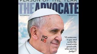 Papa Francisco es elegido personaje del año por una revista gay