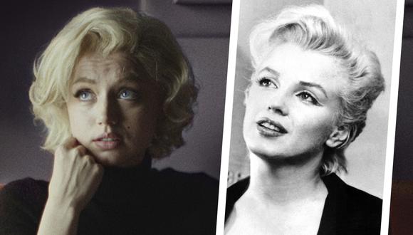 La actriz Ana de Armas interpreta a Marilyn Monroe en "Blonde" de Netflix.