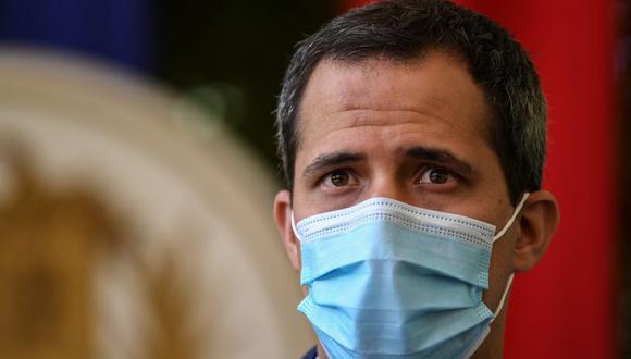 El líder opositor de Venezuela Juan Guaidó. (Yuri CORTEZ / AFP).