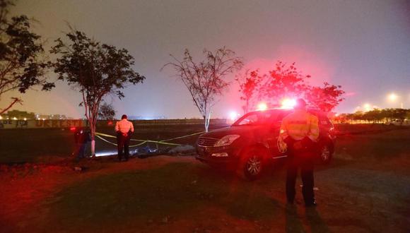 Policía investiga asesinato de hombre en descampado en el distrito de Comas. Foto: César Grados/GEC