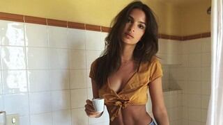 Emily Ratajkowski posa sin ropa y deja boquiabiertos a sus seguidores