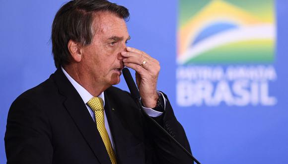 Jair Bolsonaro: El 70 % de los brasileños cree que hay corrupción en el Gobierno de Brasil, según encuesta de Datafolha. (EVARISTO SA / AFP).