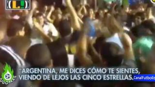 Brasil canta a Argentina su versión del "Decime qué se siente"