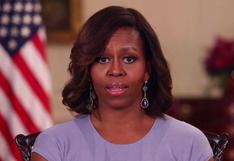 Michelle Obama con ''el corazón roto'' por secuestro de niñas en Nigeria