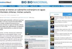 Confusión en prensa chilena por supuesto hallazgo de submarino peruano en su mar