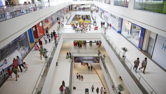 El aforo máximo permitido en los centros comerciales será del 50%. (Foto: GEC)