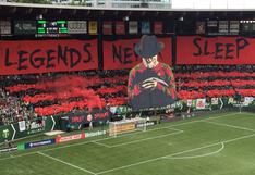 MLS: espectacular y tenebroso mosaico en el clásico Portland Timbers vs Seattle Sounders