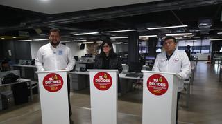 Candidatos por Chorrillos Víctor Marcial y Ricardo Vásquez debaten en El Comercio
