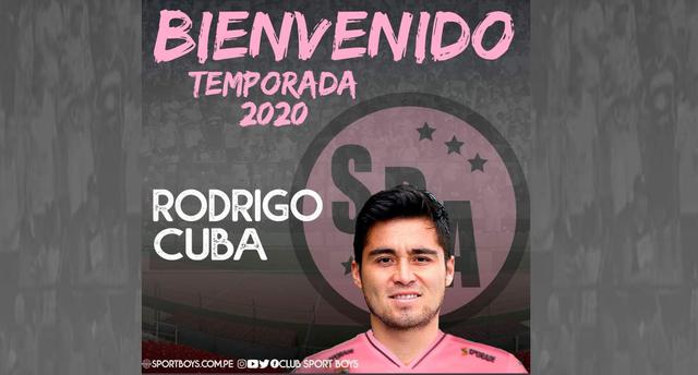 El lateral derecho Rodrigo Cuba de 27 años, pasó de Sport Boys a Zacatepec del Ascenso mexicano. (Foto: Twitter)
