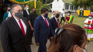 Pompeo insta a Surinam a elegir firmas estadounidenses en lugar de chinas | FOTOS