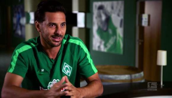 Claudio Pizarro: Bundesliga elaboró reportaje sobre sus raíces