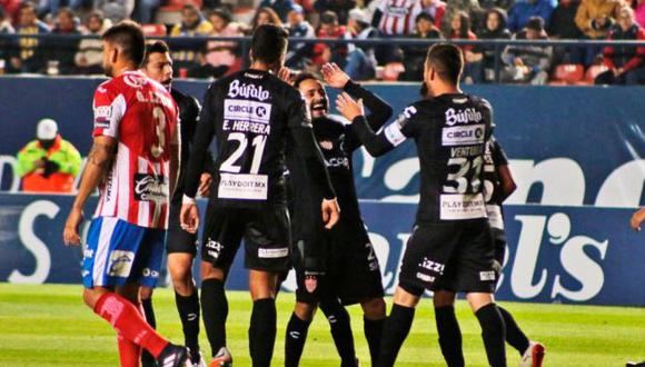 Necaxa venció 2-0 a San Luis en el debut en la Copa MX en el Estadio Alfonso Lastras Ramírez. | Foto: Necaxa