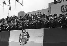 Desfile de Fiestas Patrias en 1958 