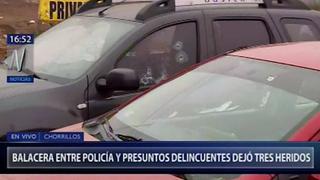 Chorrillos: agentes de seguridad fueron heridos tras balacera con delincuentes| VIDEO