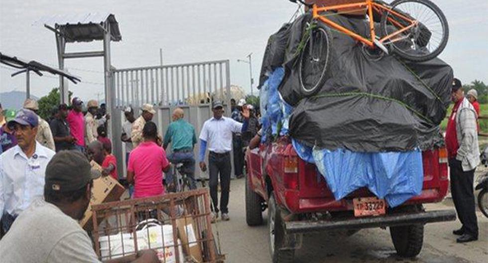 La salida de haitianos de República Dominicana ha congestionado las carreteras en la frontera. (Foto: Referencial)